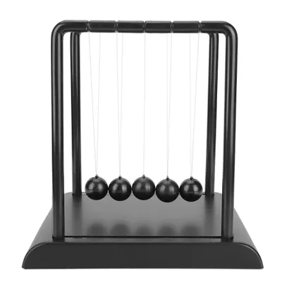 Zdjęcie produktu dla Newton's Cradle Balance Stalowe kulki Fizyka Nauka Wahadło Ozdoby Inteligentna zabawka Biurko