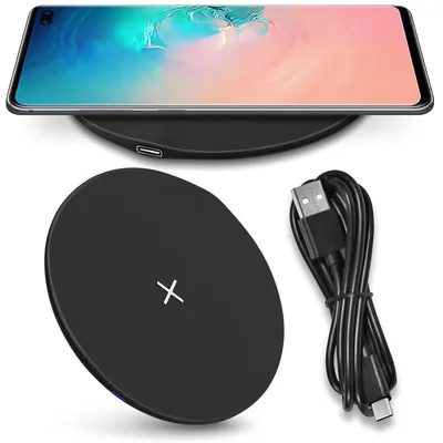 Produktbild von QI Kabelloses Laden Ladegerät für Samsung Galaxy S10 S9 S8 /Plus 15W Ladestation