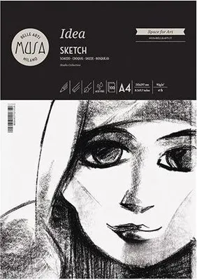 Zdjęcie produktu dla Papier artystyczny CWR Idea 100 arkuszy