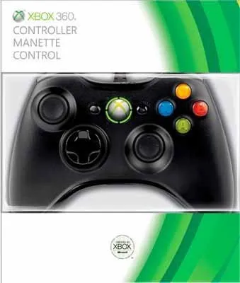 Produktbild von Microsoft Xbox Wired Controllercbox 360 Schwarz Gamepad/Controller