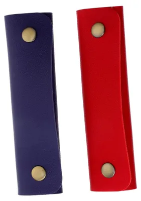 Produktbild von 2 Stück Gepäckgriffhüllen für Koffer und Taschen mit Druckknopfverschluss