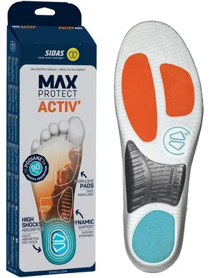 Produktbild von Sidas Max Protect Activ: Sport- und Alltagsschuheinlagen, die stabilisieren und unterstützen