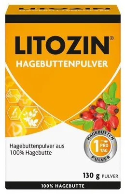 Obrázek produktu pro LITOZIN Šípkový prášek, 130 g prášku