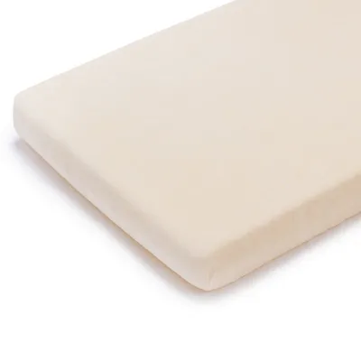 Obrázek produktu pro Prostěradlo froté Maceshka 120x60cm ecru/smetanová