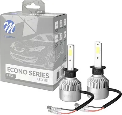Obrázok produktu pre M-Tech H1 Led Econo Series 6500K 80W X2 Ks