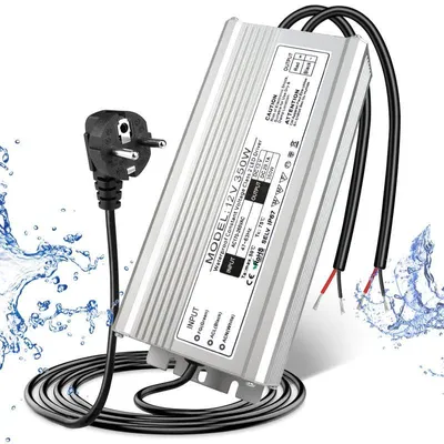 LED-Transformator 12 V 350 W IP67 wasserdicht für LED-Streifen