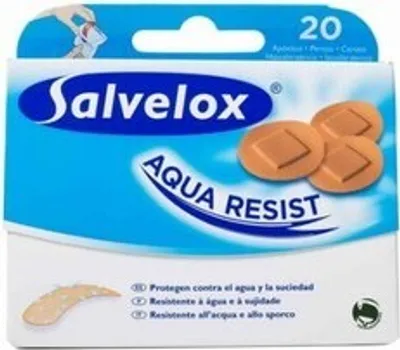 Image de Salvelox Aqua Resist sparadrap rond 20 pièces