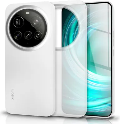 Immagine prodotto di Custodia per Xiaomi 15 Ultra - 0,3 mm estremamente sottile e leggera, opaca e anti-impronta, copertura rigida - Bianco trasparente