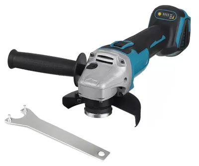 Produktbild von Akku Winkelschleifer - Handgerät kabellos - Bürstenloser Motor - 18 V - Zum Schneiden Schleifen Polieren - Ohne Akku