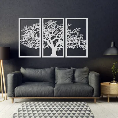 Obrázek produktu pro Dřevěná fototapeta, 3D dekorace na zeď bez obtěžování zápachem, moderní dřevěné umění do obývacího pokoje, ložnice, kanceláře a kuchyně