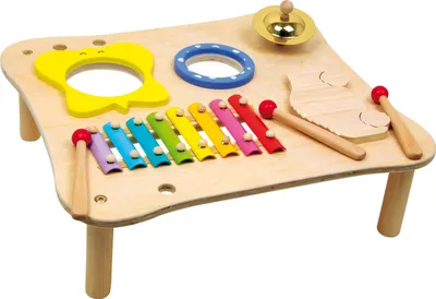Image de Petit pied - Table à musique en bois