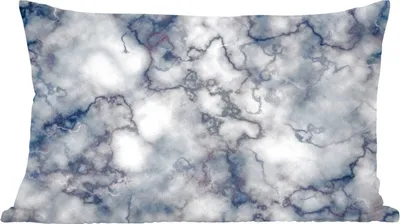 Produktbild von MuchoWow® Zierkissen Sofakissen Wohnzimmer Dekokissen 60x40 cm Marmor - Steine - Achat - Kopfkissen - Polster mit Foto