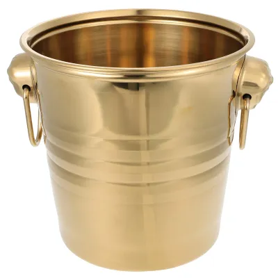 Produktbild von Bar EIS Eimer Bier 5L Cocktail Wein EIS Wanne Goldene Wein Champagner Flasche Kühlung Chiller Badewanne Eimer Party EIS Container
