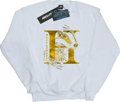 Obrázek produktu pro Harry Potter - dámská mikina "Hufflepuff" BI20625 (XXL) (bílá)