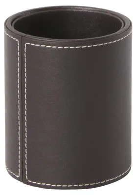 Produktbild von Aufbewahrungsbox für Kleinteile aus Kunstleder, braun