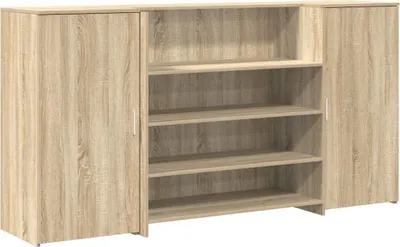 Produktbild von vidaXL Empfangstheke Sonoma-Eiche 200x50x103,5 cm Holzwerkstoff