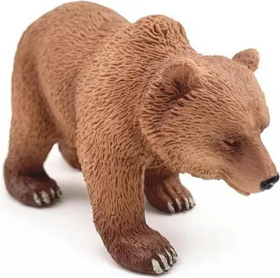 Image de B - Figurine ours brun 10 cm