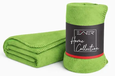Produktbild von Polar Fleecedecke lemongreen 130 x 160 cm   : lemon green : 100% Polyester fleece