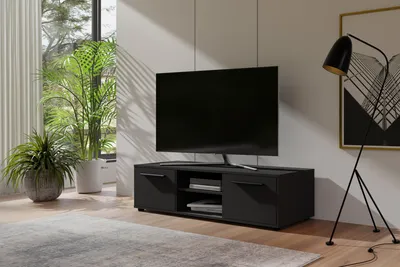 Obrázek produktu pro FurMeb24 TV doln deska MAXIONE 150 x 37,5 cm - matn Äern