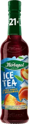 Zdjęcie produktu dla ICE TEA Czarna herbata z brzoskwinią suplement diety 420 ml