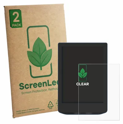 Produktbild von 2x ScreenLeaf Schutzfolie für PocketBook Verse Pro Displayschutz Display Schutz Folie Klar Transparent