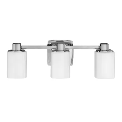 Produktbild von LED Wandleuchte, chrom poliert, Opalglas, B 55,9 cm