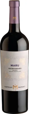 Produktbild von Castello Monaci Maru Negroamaro Salento Apulien 2022 Wein ( 1 x 0.75 L )