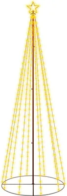 Produktbild von Möbel LED-Weihnachtsbaum Kegelform Warmweiß 310 LEDs 100x300 cm - Weihnachtsgirlanden 343490