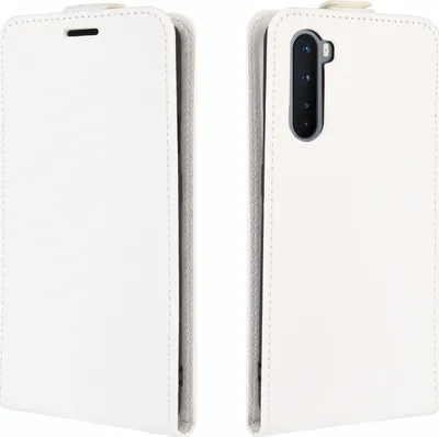 Produktbild von Mobigear  OnePlus Nord Hülle Flipcase - Weiß
