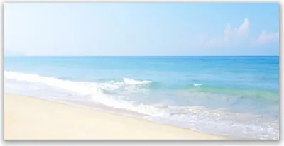 Produktbild von Glasbilder 120x60 Wandbild Druck auf Glas Strand Meer Landschaft