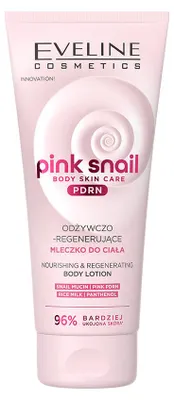 Image de Eveline Cosmetics Pink Snail – lait corps, hydratant, apaisant
