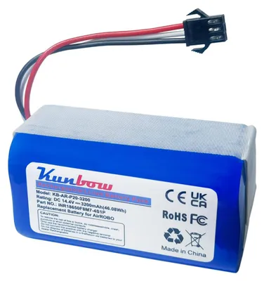 Ersatzakku 3200 mAh Li-Ion für Airrobo P20 Staubsaugerroboter