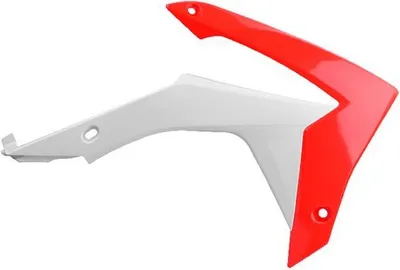Produktbild von POLISPORT Kühlerspoiler seitlich CRF450R 13- Rot/Weiß
