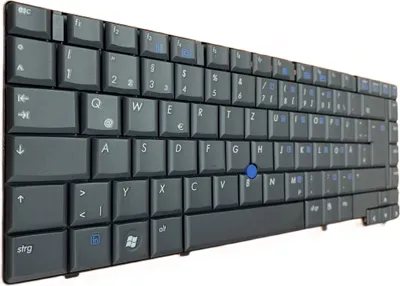 Produktbild von DEUTSCHE - Schwarz + Mausstick Tastatur Kompatibel für Compal P/N : PK1300Q05A0