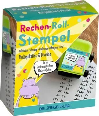 Produktbild von Rechen-Roll-Stempel - Division & Multipl