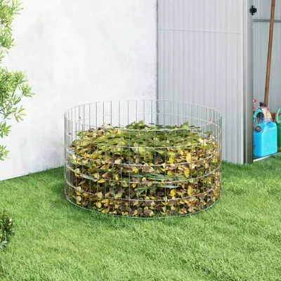 Produktbild von Zahradní kompostér Ø100x50 cm Pozinkovaná ocel