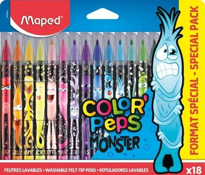 Produktbild von Colorpeps Monster Marker 18 Farben MAPED