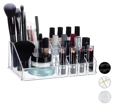 Produktbild von Kosmetik-Organizer aus Acryl, transparent