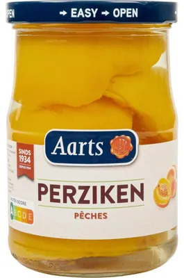 Produktbild von Aarts Perziken in leichter Sirup, 560 g – Saftige reife Pfirsiche