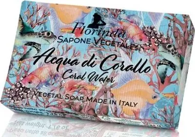 Produktbild von Florinda Pflanzenseife Acqua di Corallo : 50 g Größe: 50 g
