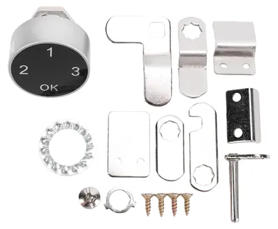 Produktbild von Intelligentes elektronisches Schrankschloss, schlüsselloses 1- bis 12-stelliges Passwort, APP, Bluetooth, zum Entsperren, digitale Touch-Tastatur für