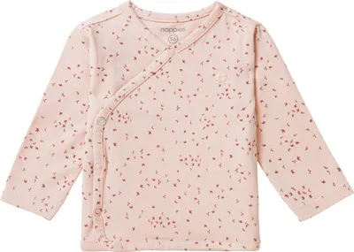 Obrázok produktu pre Noppies Zavinovacie tričko - Rose Smoke - veľkosť 74 | Noppies