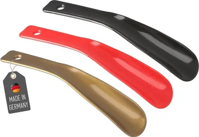 Produktbild von Hochwertige Schuhanzieher-Set - ergonomisches Design - Set von 3 - Kunststoff - 18,5 cm