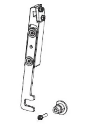 Productafbeelding van Zebra P1046696-008, Sluiting, 1 stuk