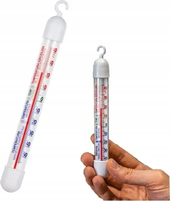 Produktbild von Thermometer für Kühl- und Gefrierschränke weiß 17 cm