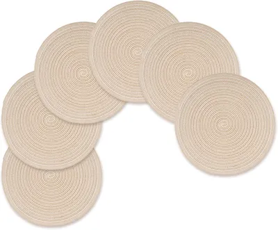 Produktbild von Platzset 30 cm, 6 Stück, beige, runde Form, für Esstisch