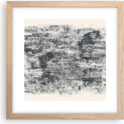 Produktbild von Gerahmtes Poster - Rahmen in heller Eiche - Schwarz Hintergrund Farbe - 30x30 cm - Wand Bild - Wanddeko - Wandbilder - Kunstposter - Wandposter - Bilderrahmen - Bilder - Kunstdruck - P2NAC30x30-5061