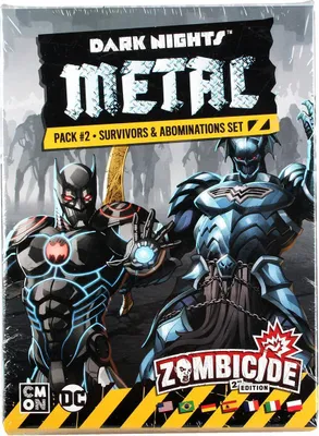 Produktbild von CMON Zombicide 2.Edition – Batman Dark Nights Metal Pack 2 Erweiterung (+)