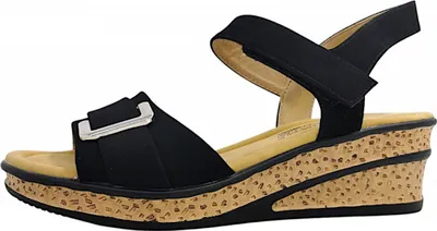 Image de Post Xchange : Sandales plates noires pour femmes, style décontracté