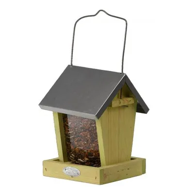 Obrázok produktu pre kŕmidlo pre vtáky 15,5 x 15,7 x 22,1 cm drevo